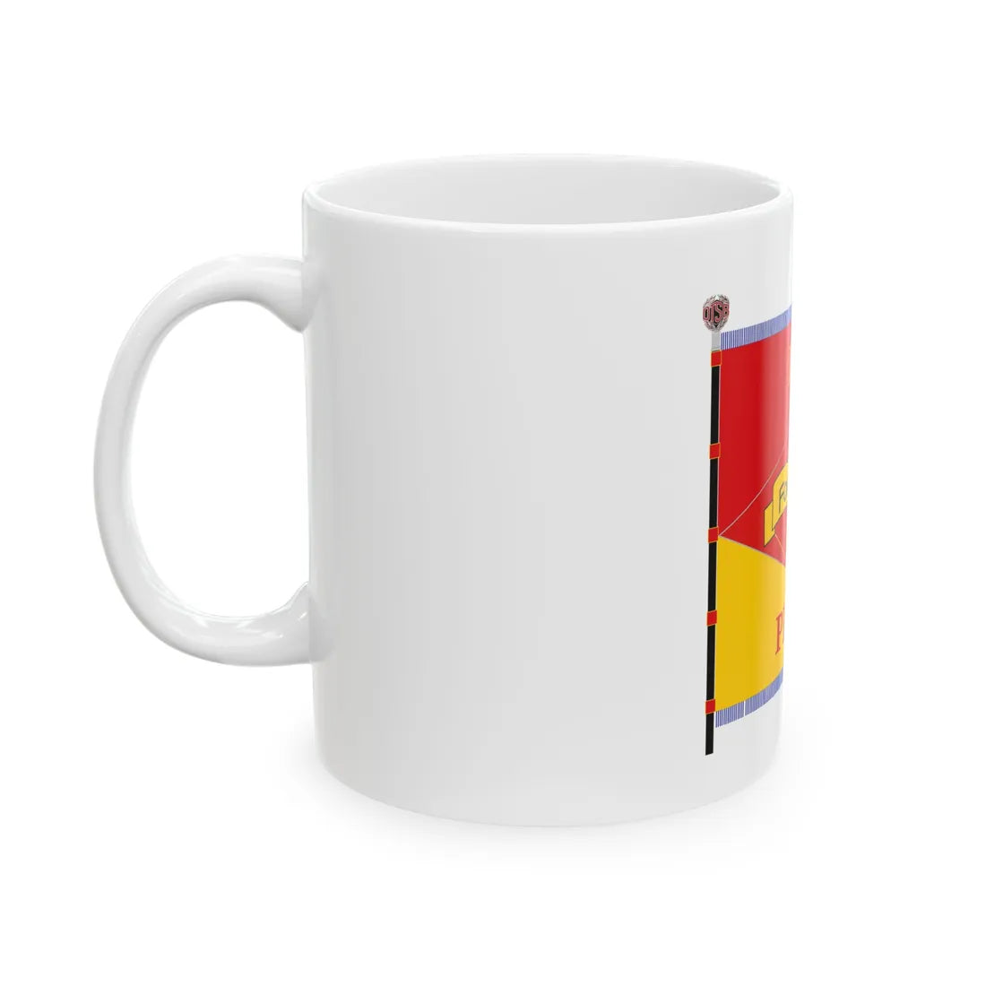 BSG Fortschritt Pirna Fahne (Germany) White Coffee Mug - Go Mug Yourself
