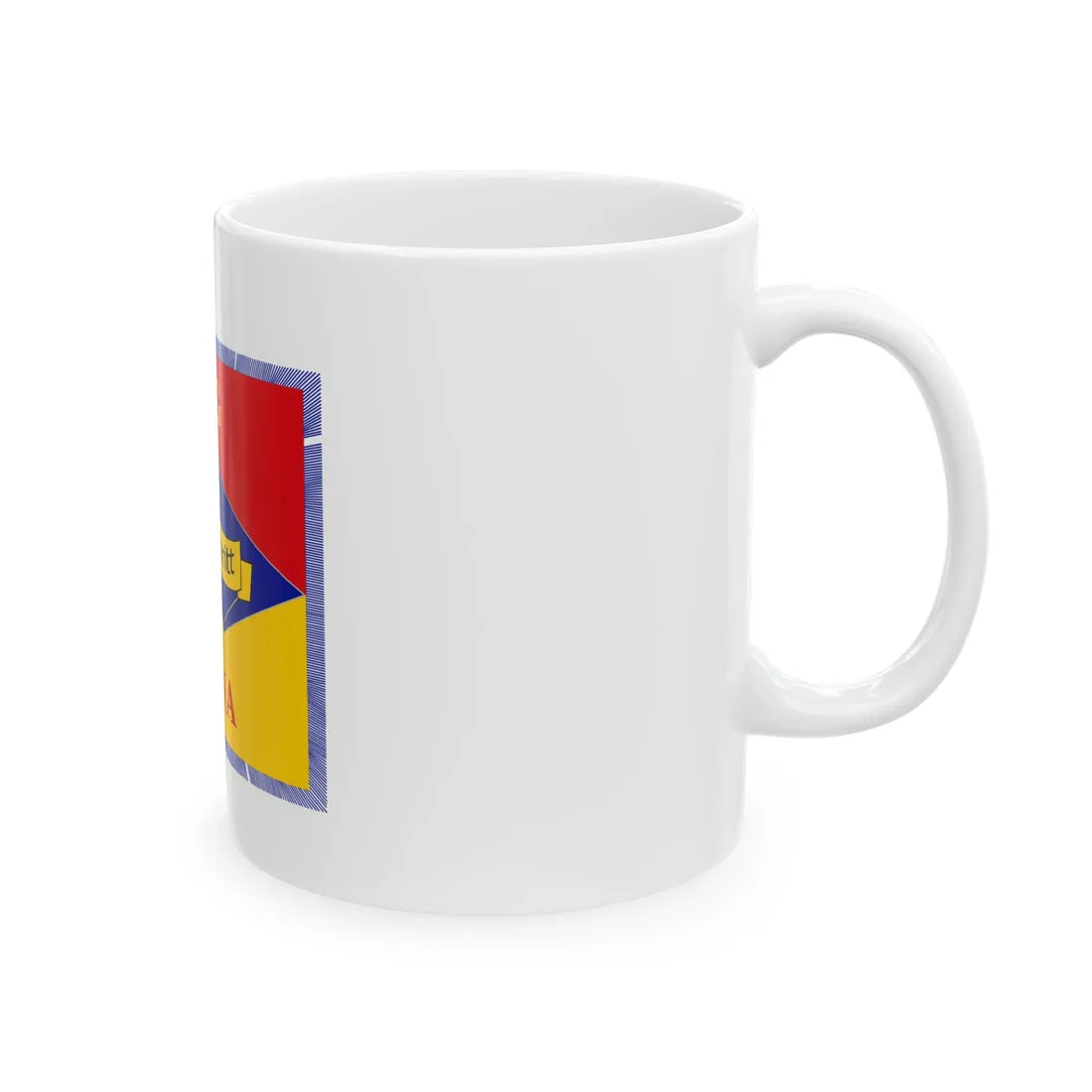 BSG Fortschritt Pirna Fahne (Germany) White Coffee Mug - Go Mug Yourself
