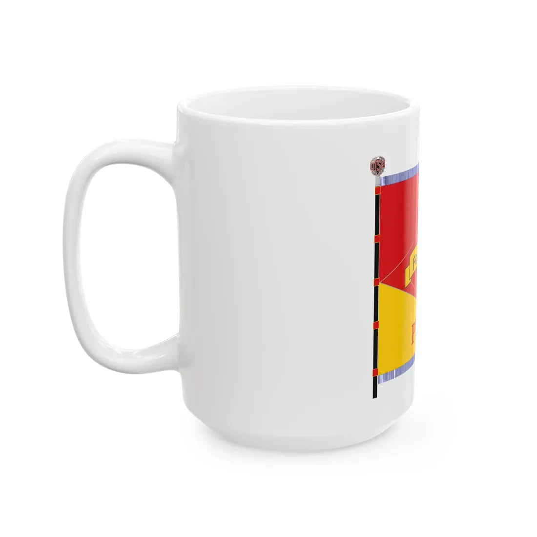 BSG Fortschritt Pirna Fahne (Germany) White Coffee Mug - Go Mug Yourself