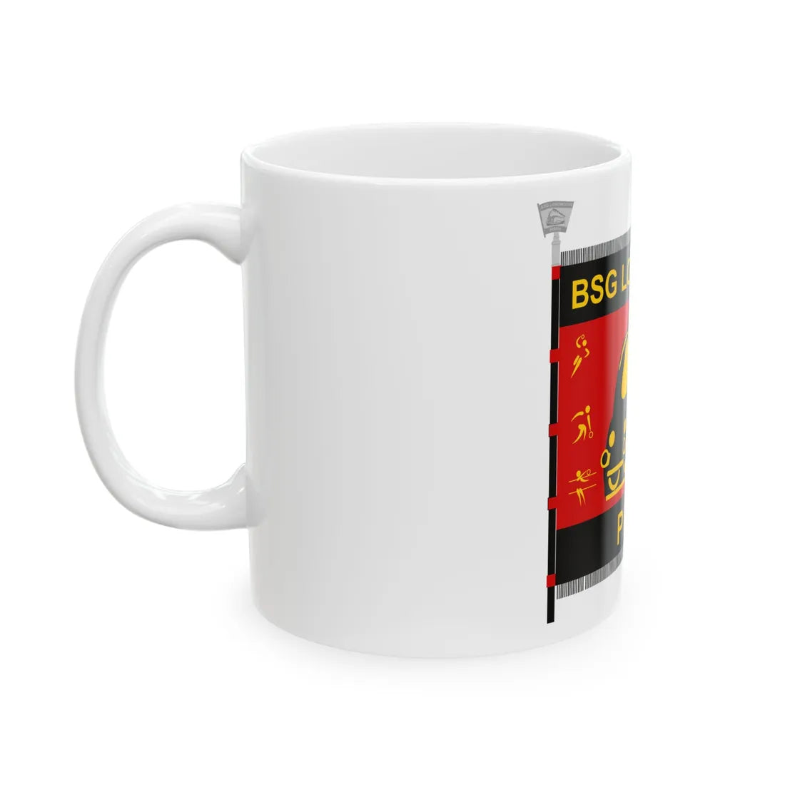 BSG Lokomotive Pirna (Germany) White Coffee Mug - Go Mug Yourself