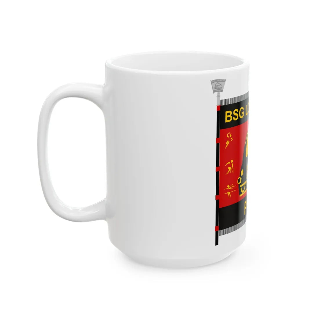 BSG Lokomotive Pirna (Germany) White Coffee Mug - Go Mug Yourself