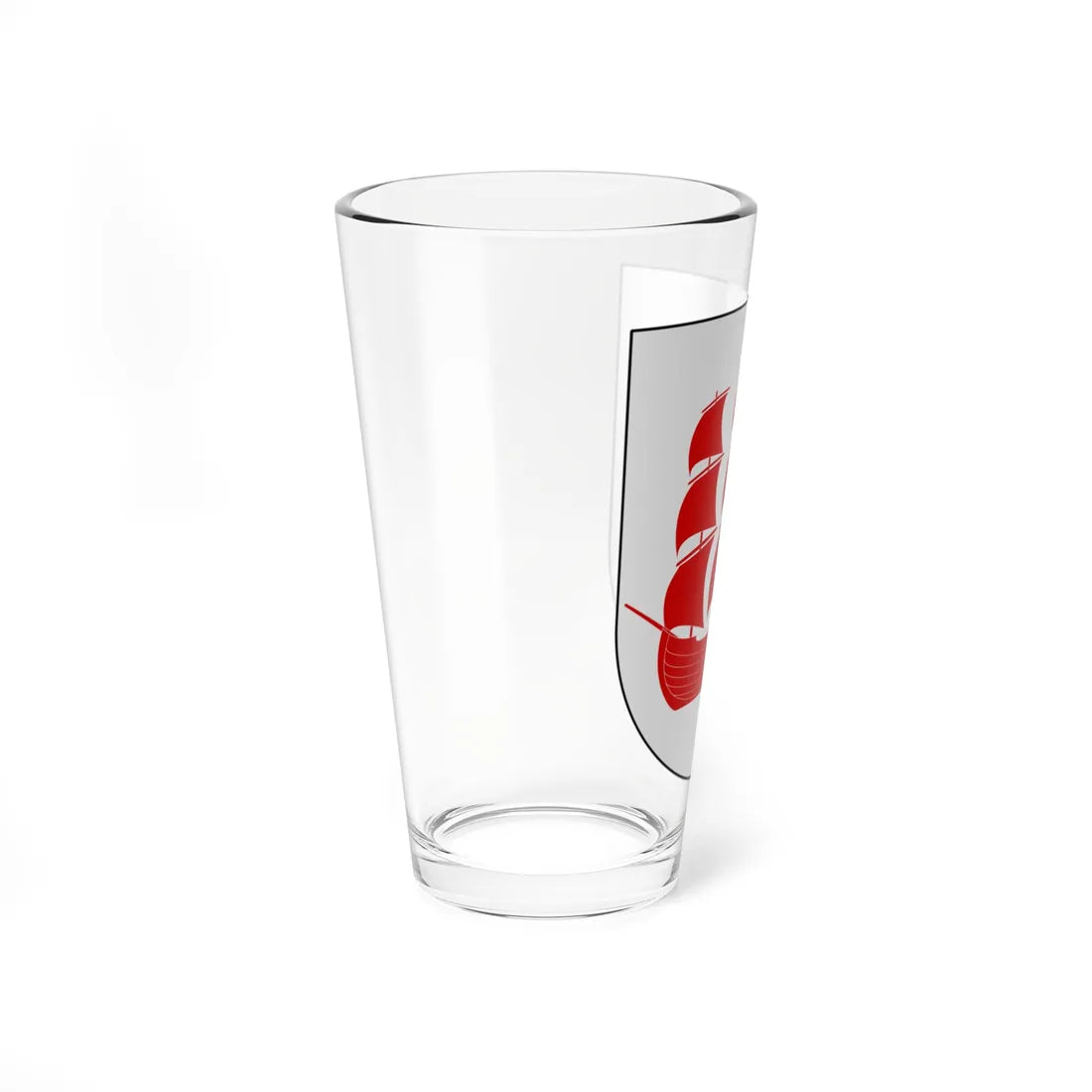 Båstad vapen (Sweden) (Coat of Arms) Pint Glass 16oz - Go Mug Yourself