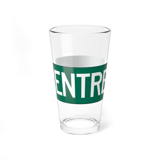 BTD CENTRE ST Sign (Massachusetts) (Road Sign) Pint Glass 16oz 16oz - Go Mug Yourself
