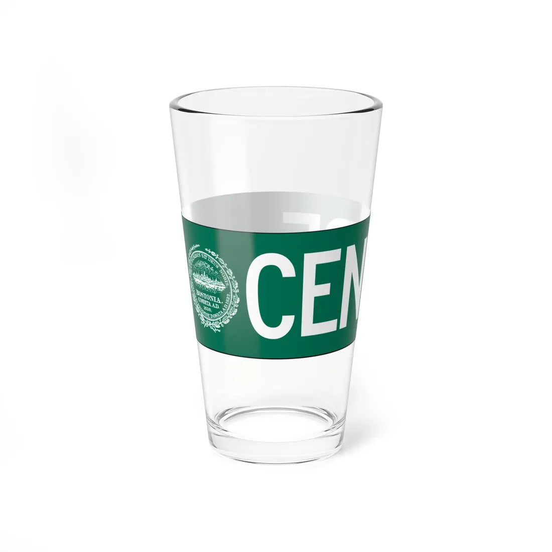 BTD CENTRE ST Sign (Massachusetts) (Road Sign) Pint Glass 16oz - Go Mug Yourself