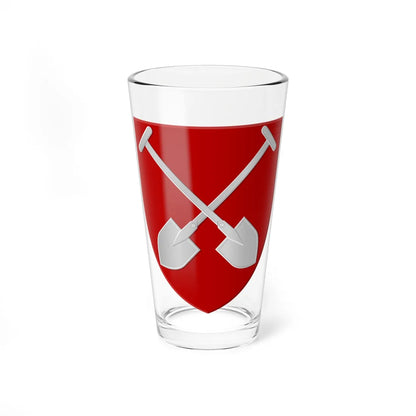 Bütgenbach wapen (Belgium) (Coat of Arms) Pint Glass 16oz 16oz - Go Mug Yourself