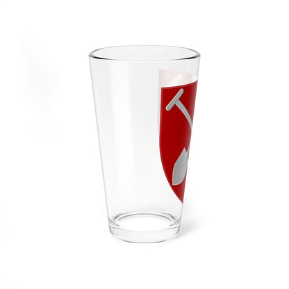 Bütgenbach wapen (Belgium) (Coat of Arms) Pint Glass 16oz - Go Mug Yourself