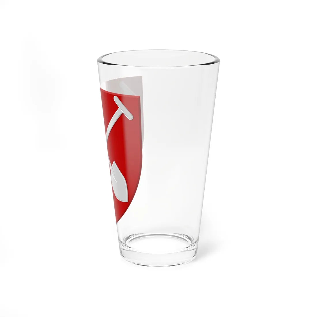 Bütgenbach wapen (Belgium) (Coat of Arms) Pint Glass 16oz - Go Mug Yourself