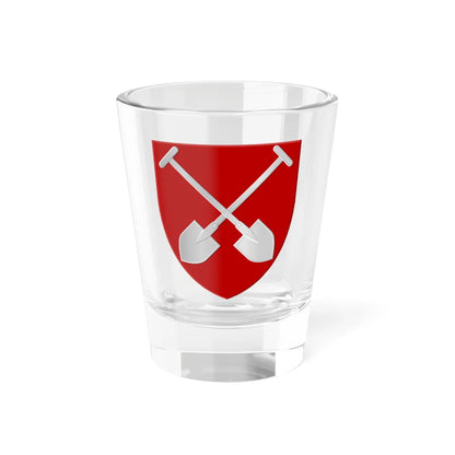 Bütgenbach wapen (Belgium) (Coat of Arms) Shot Glass 1.5oz 1.5oz - Go Mug Yourself