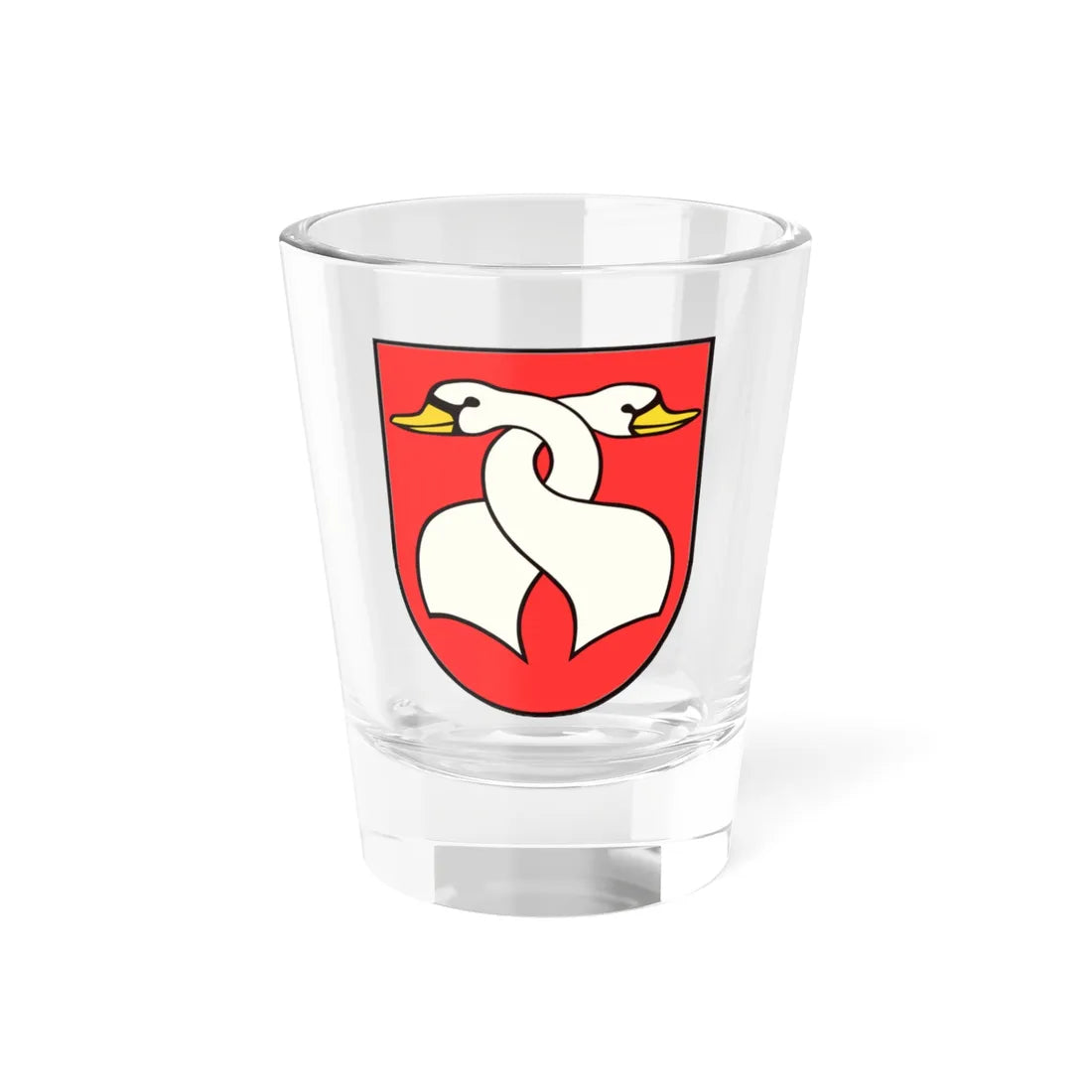 Bütschwil Wappen (Switzerland) (Coat of Arms) Shot Glass 1.5oz 1.5oz - Go Mug Yourself