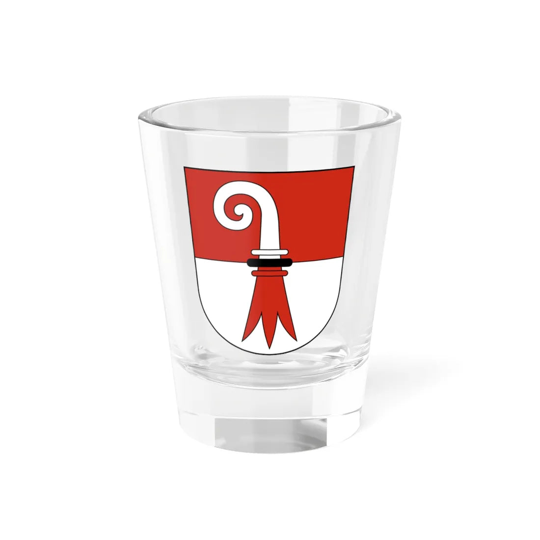 Bättwil-blazon (Switzerland) (Coat of Arms) Shot Glass 1.5oz 1.5oz - Go Mug Yourself