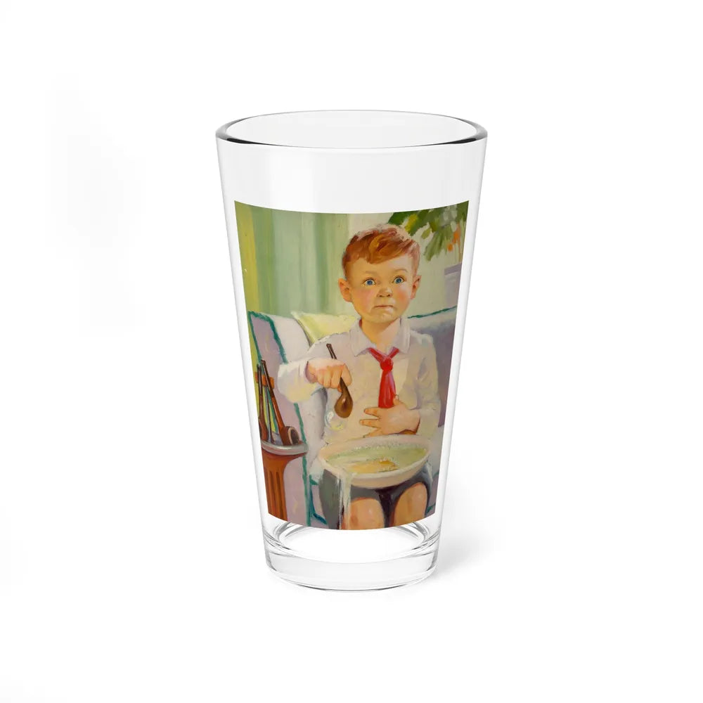 Bubble Pipe (Magazine Illustration) Pint Glass 16oz-16oz-Go Mug Yourself