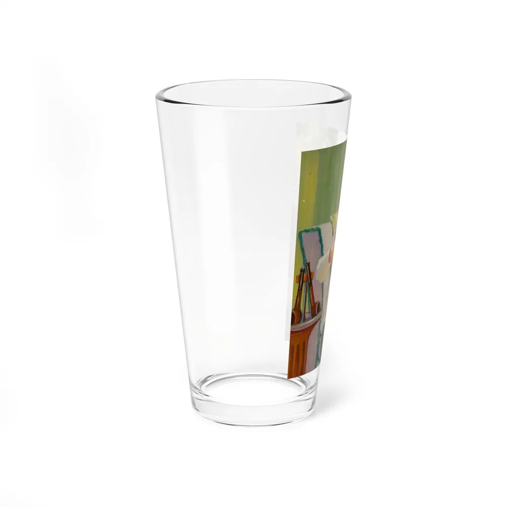 Bubble Pipe (Magazine Illustration) Pint Glass 16oz-Go Mug Yourself