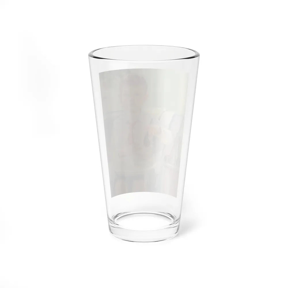 Bubble Pipe (Magazine Illustration) Pint Glass 16oz-Go Mug Yourself