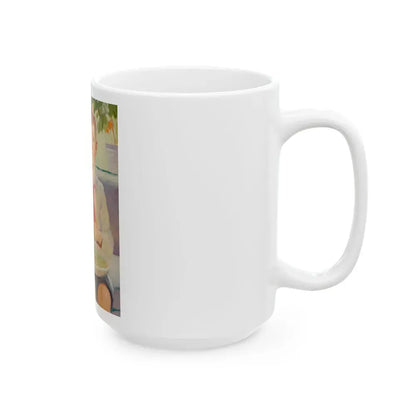 Bubble Pipe - White Coffee Mug - Go Mug Yourself