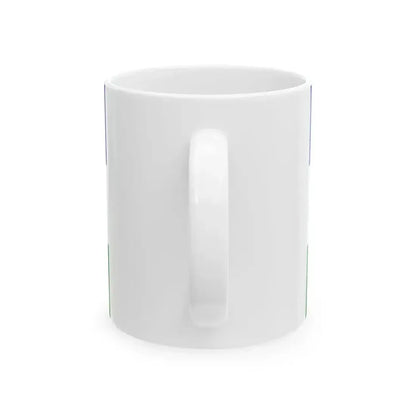 Bubi nationalist flag (Equatorial Guinea) White Coffee Mug - Go Mug Yourself