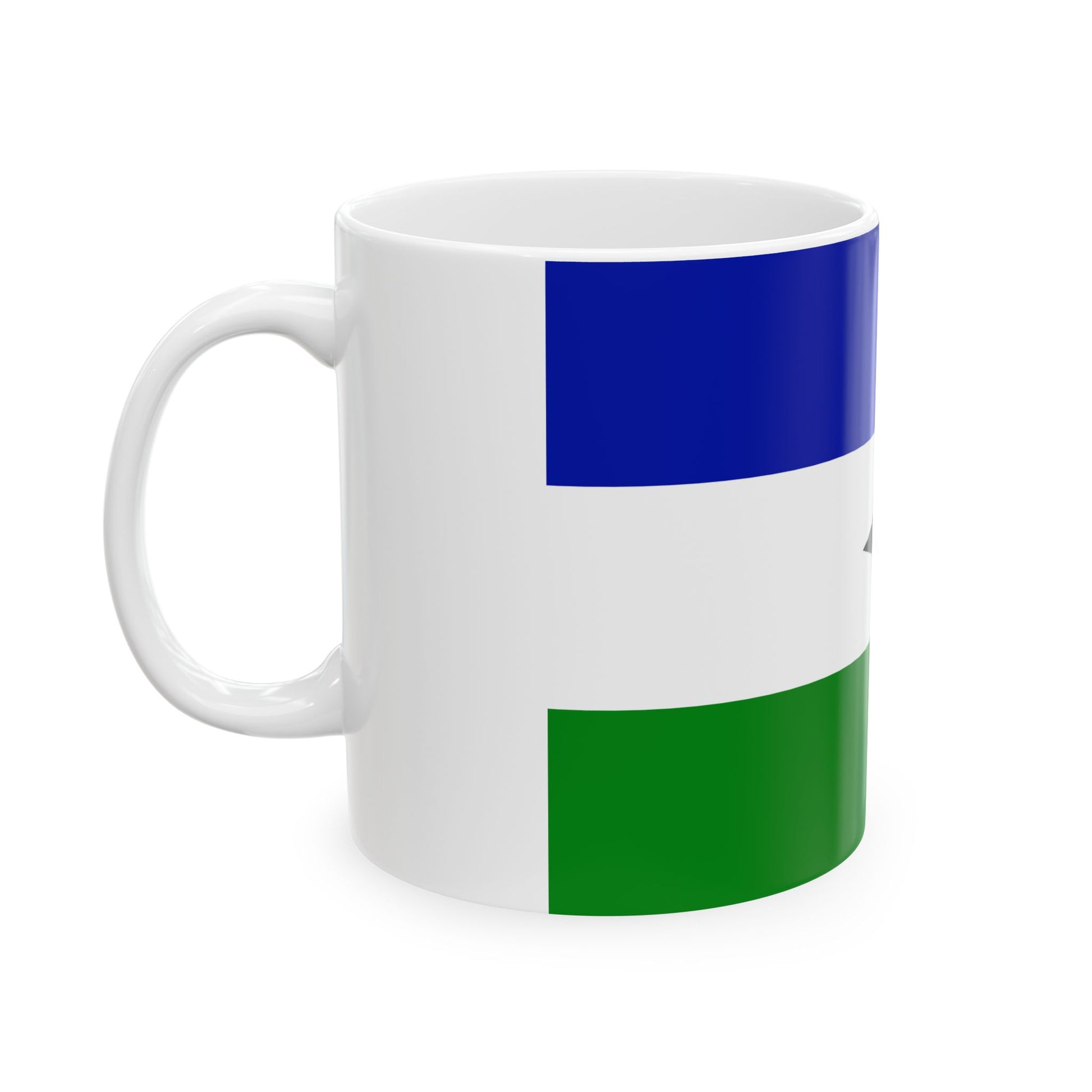 Bubi nationalist flag (Equatorial Guinea) White Coffee Mug-Go Mug Yourself