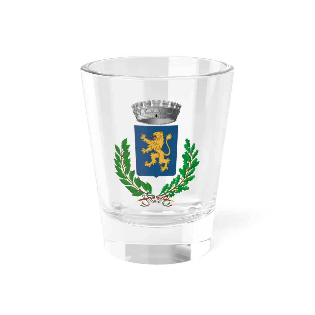 Bucchianico-Stemma (Italy) (Coat of Arms) Shot Glass 1.5oz 1.5oz - Go Mug Yourself
