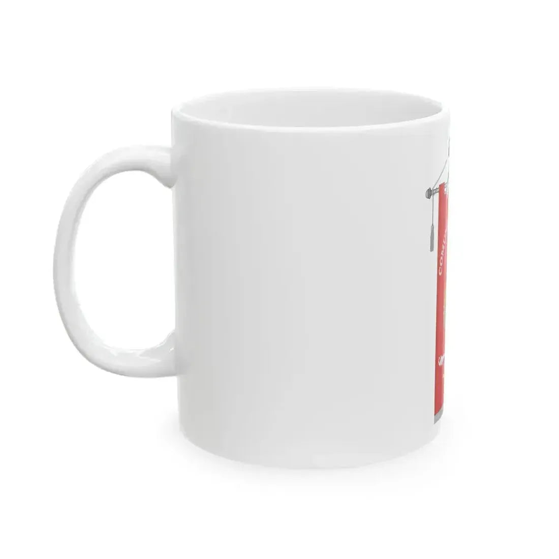 Buccinasco-Gonfalone (Italy) White Coffee Mug - Go Mug Yourself