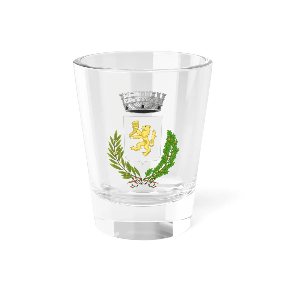 Bucine-Stemma (Italy) (Coat of Arms) Shot Glass 1.5oz 1.5oz - Go Mug Yourself