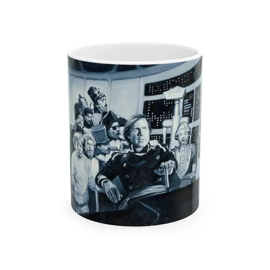 Buck Rogers in the 25th Century 'Shgoratchx!' - White Coffee Mug 11oz - Go Mug Yourself