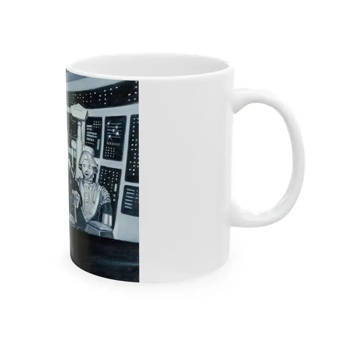 Buck Rogers in the 25th Century 'Shgoratchx!' - White Coffee Mug - Go Mug Yourself