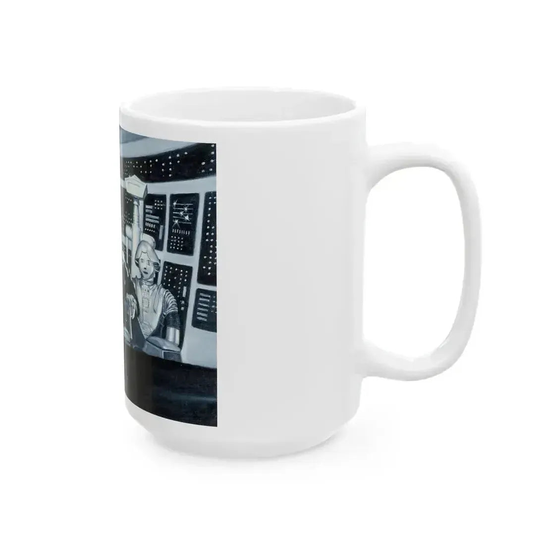 Buck Rogers in the 25th Century 'Shgoratchx!' - White Coffee Mug - Go Mug Yourself
