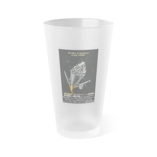 BUCK ROGERS IN THE 25TH CENTURY (TEASER) 1979 Movie Poster - Frosted Pint Glass 16oz-16oz-Frosted-Go Mug Yourself