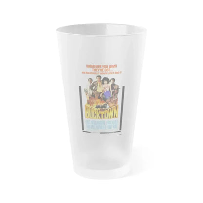 BUCKTOWN 1975 Movie Poster - Frosted Pint Glass 16oz 16oz Frosted - Go Mug Yourself