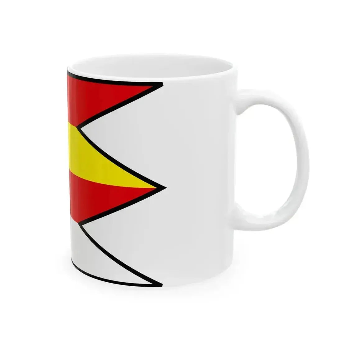 Buclovany Bardejov Flag (Slovakia) White Coffee Mug - Go Mug Yourself