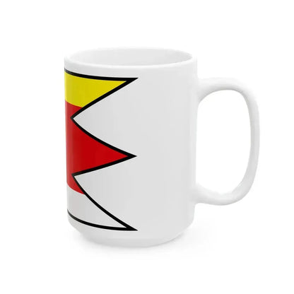 Budca Zvolen Flag (Slovakia) White Coffee Mug - Go Mug Yourself