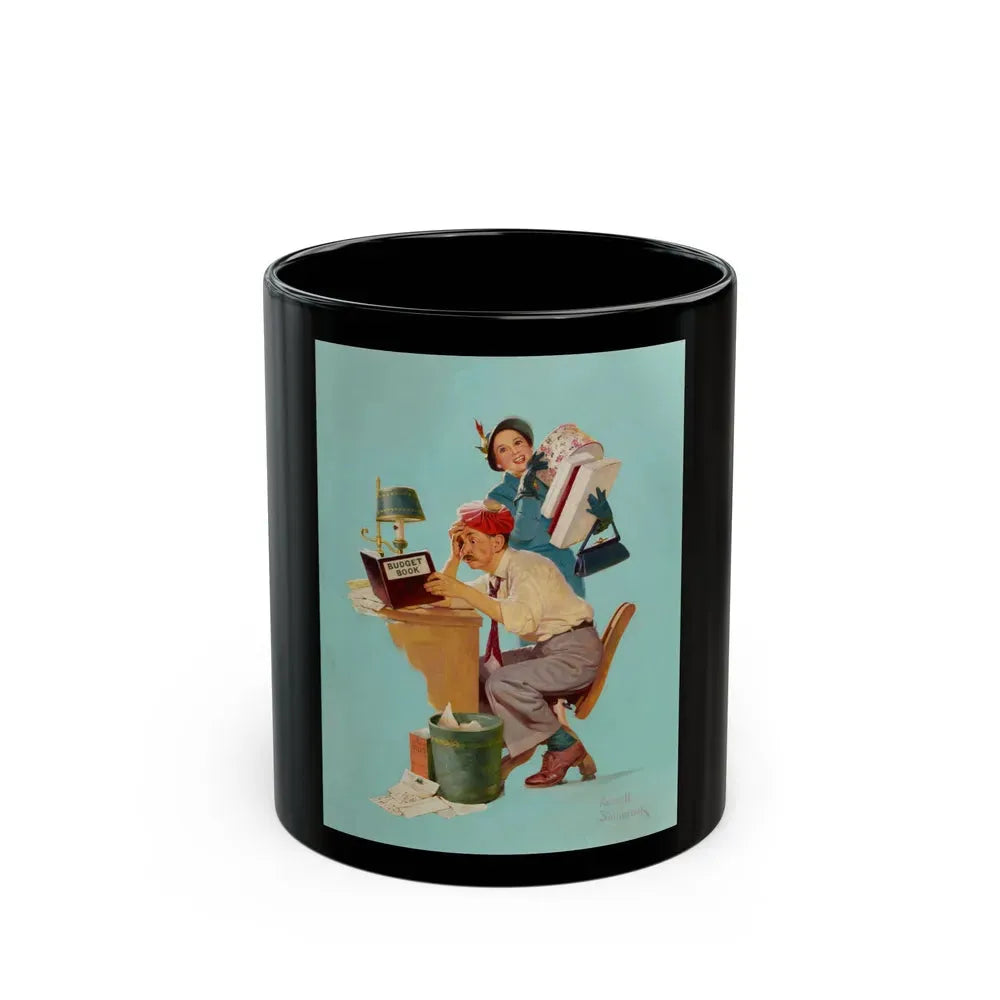 Budget Book - Black Coffee Mug 11oz - Go Mug Yourself