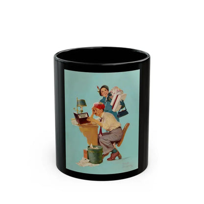 Budget Book - Black Coffee Mug 11oz - Go Mug Yourself