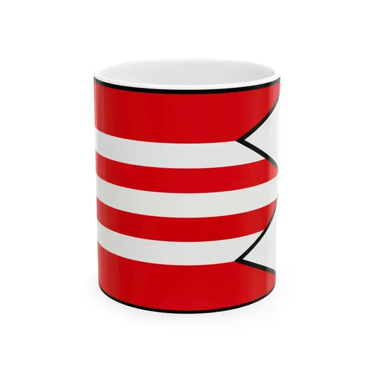 Budkovce Michalovce Flag (Slovakia) White Coffee Mug 11oz - Go Mug Yourself