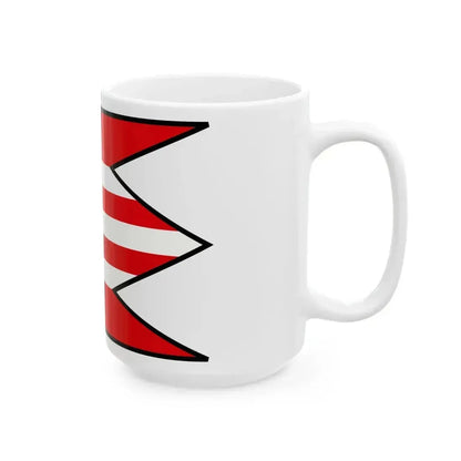 Budkovce Michalovce Flag (Slovakia) White Coffee Mug - Go Mug Yourself