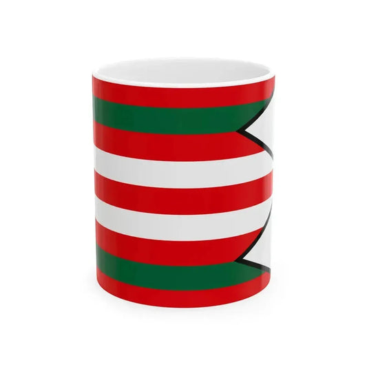 Budmerice Pezinok Flag (Slovakia) White Coffee Mug 11oz - Go Mug Yourself