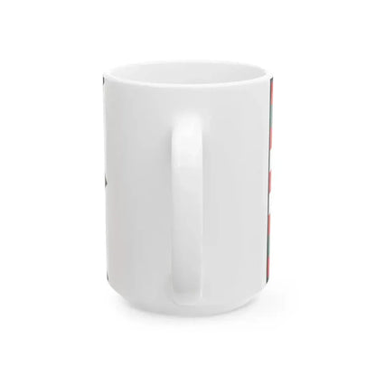 Budmerice Pezinok Flag (Slovakia) White Coffee Mug - Go Mug Yourself