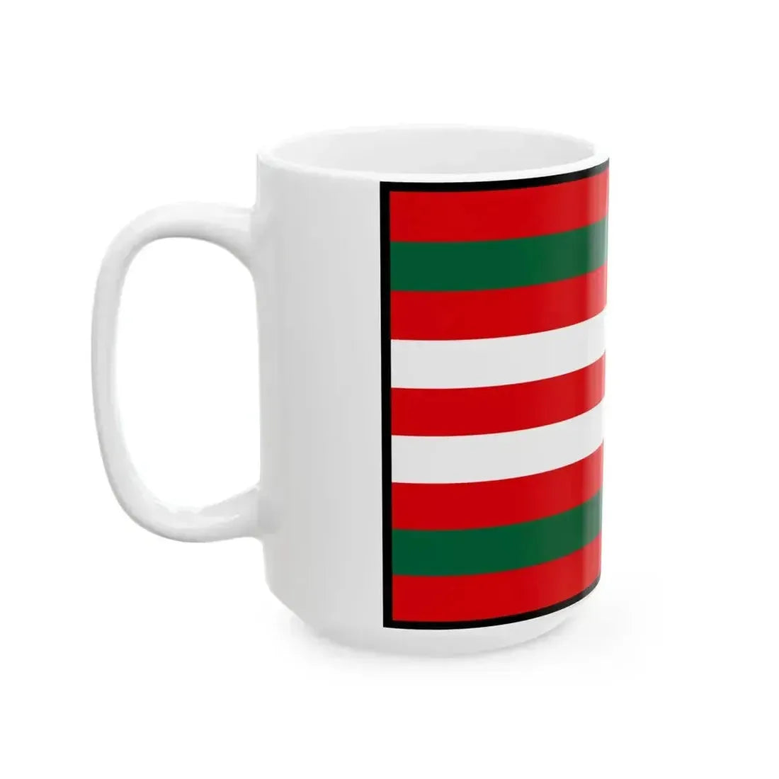 Budmerice Pezinok Flag (Slovakia) White Coffee Mug - Go Mug Yourself
