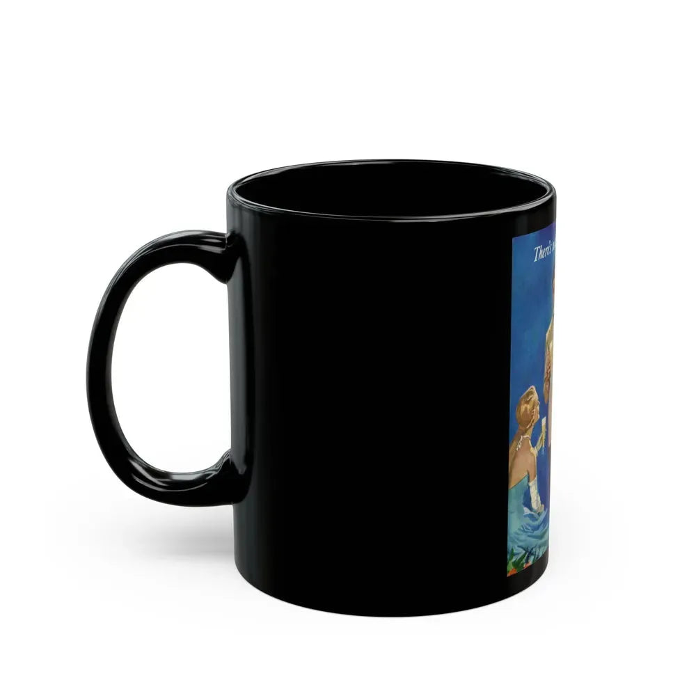 Budweiser ad, 1950 - Black Coffee Mug - Go Mug Yourself