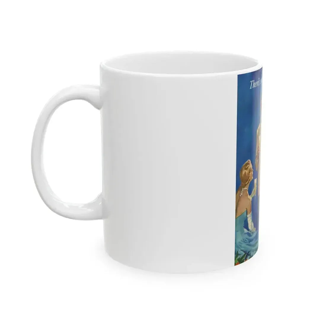 Budweiser ad, 1950 - White Coffee Mug - Go Mug Yourself