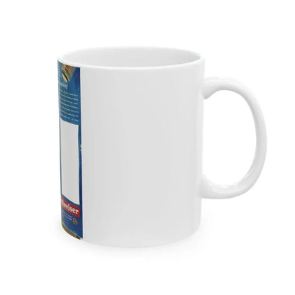 Budweiser ad, 1950 - White Coffee Mug - Go Mug Yourself