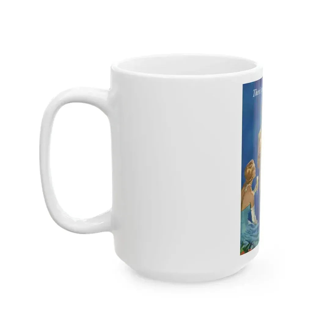 Budweiser ad, 1950 - White Coffee Mug - Go Mug Yourself