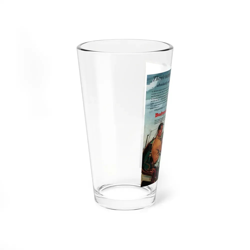 Budweiser ad, Collier's, June 11, 1949 (Magazine Illustration) Pint Glass 16oz - Go Mug Yourself