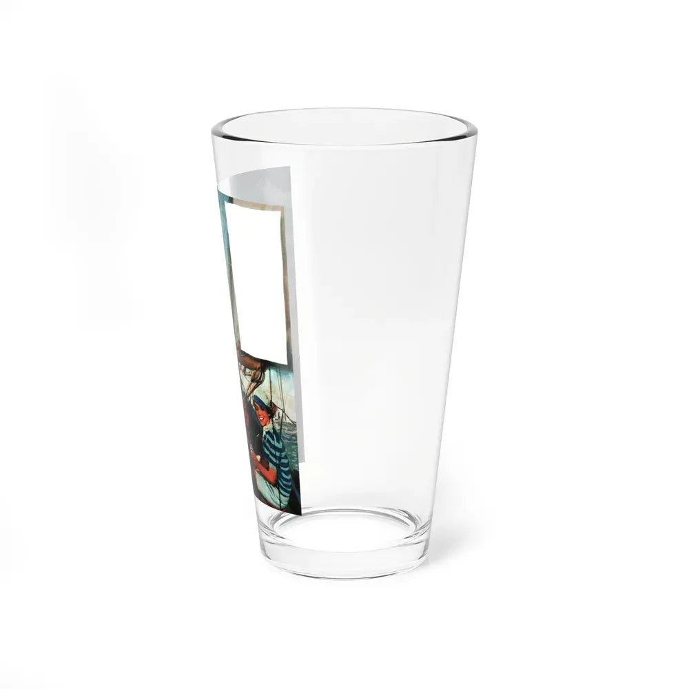 Budweiser ad, Collier's, June 11, 1949 (Magazine Illustration) Pint Glass 16oz - Go Mug Yourself
