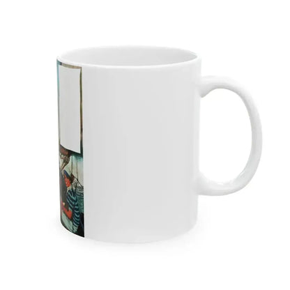 Budweiser ad, Collier's, June 11, 1949 - White Coffee Mug - Go Mug Yourself