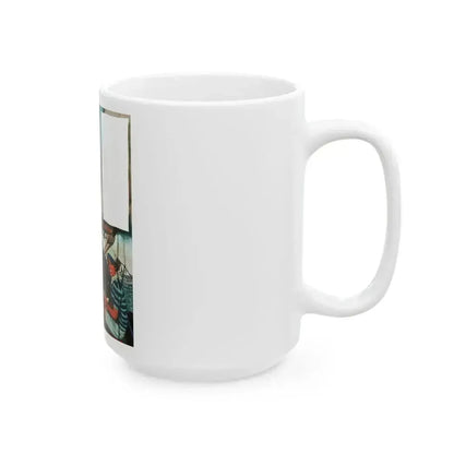 Budweiser ad, Collier's, June 11, 1949 - White Coffee Mug - Go Mug Yourself