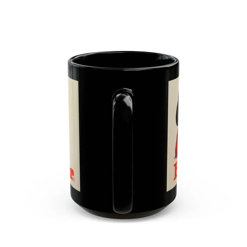 Budweiser Beer advertisement - Black Coffee Mug - Go Mug Yourself