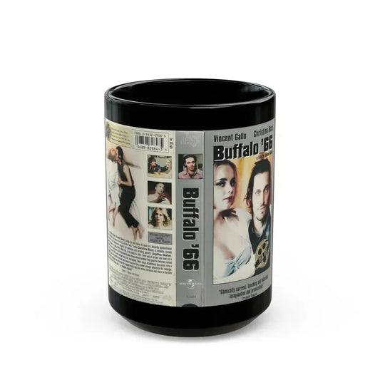 BUFFALO 66 (VHS COVER) - Black Coffee Mug 15oz - Go Mug Yourself