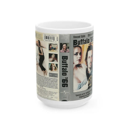 BUFFALO 66 (VHS COVER) - White Coffee Mug-15oz-Go Mug Yourself