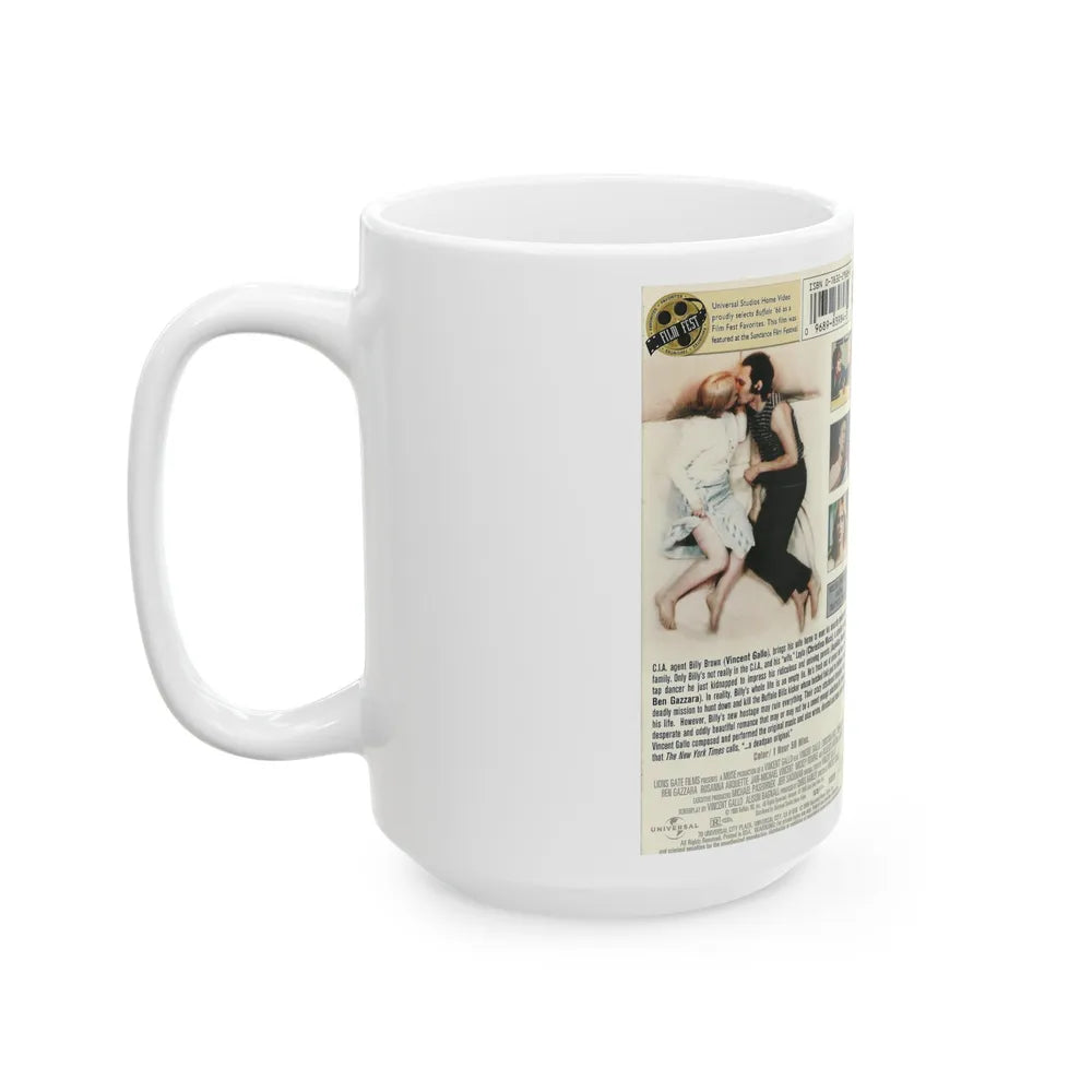 BUFFALO 66 (VHS COVER) - White Coffee Mug-Go Mug Yourself