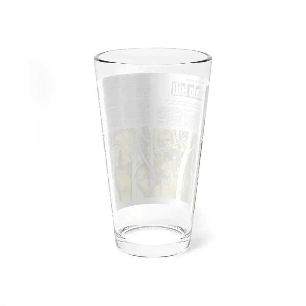 Buffalo Kill, Adam magazine, May 1963 (Magazine Illustration) Pint Glass 16oz - Go Mug Yourself